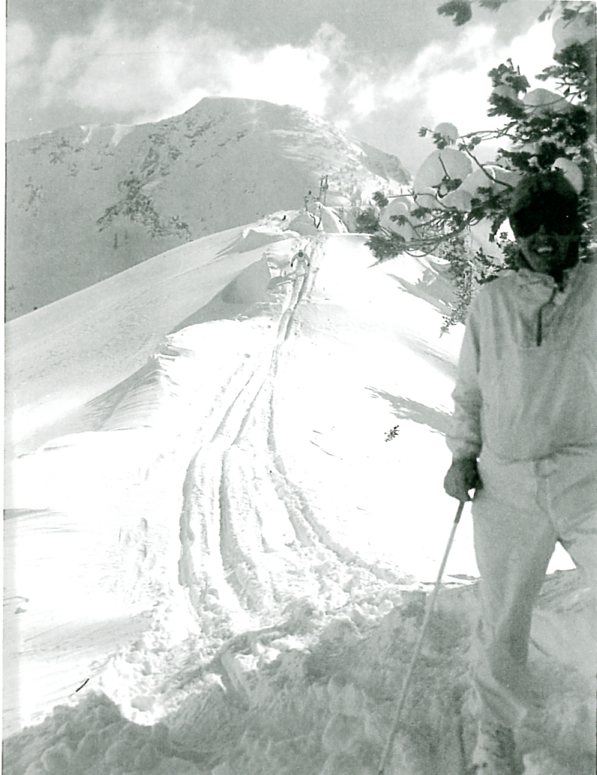 Lt. Sam Cook - 503 Parachute Bn.  Alta, Utah 1942